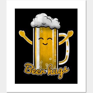 Beer Hugs Posters and Art